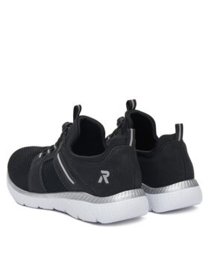 Rieker Sneakersy M5065-00 Czarny