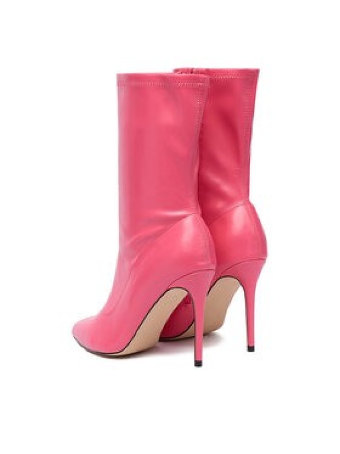 DeeZee Botki ZALMM220168 Różowy