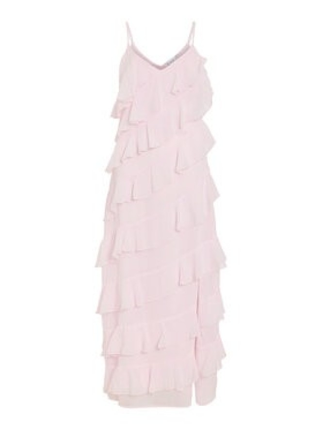 Vila Sukienka koktajlowa Luna 14109420 Różowy Regular Fit