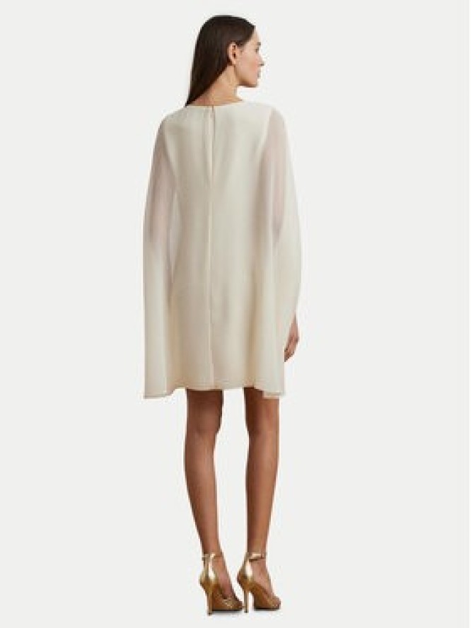 LAUREN RALPH LAUREN Sukienka koktajlowa 253963771001 Écru Regular Fit