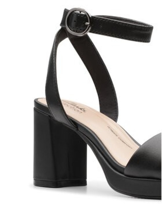 Clarks Sandały AmbyrLyn Bay 26177005 Czarny