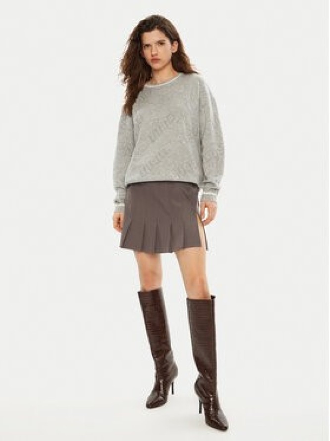 Liu Jo Sweter TF4173 MS55L Szary Regular Fit