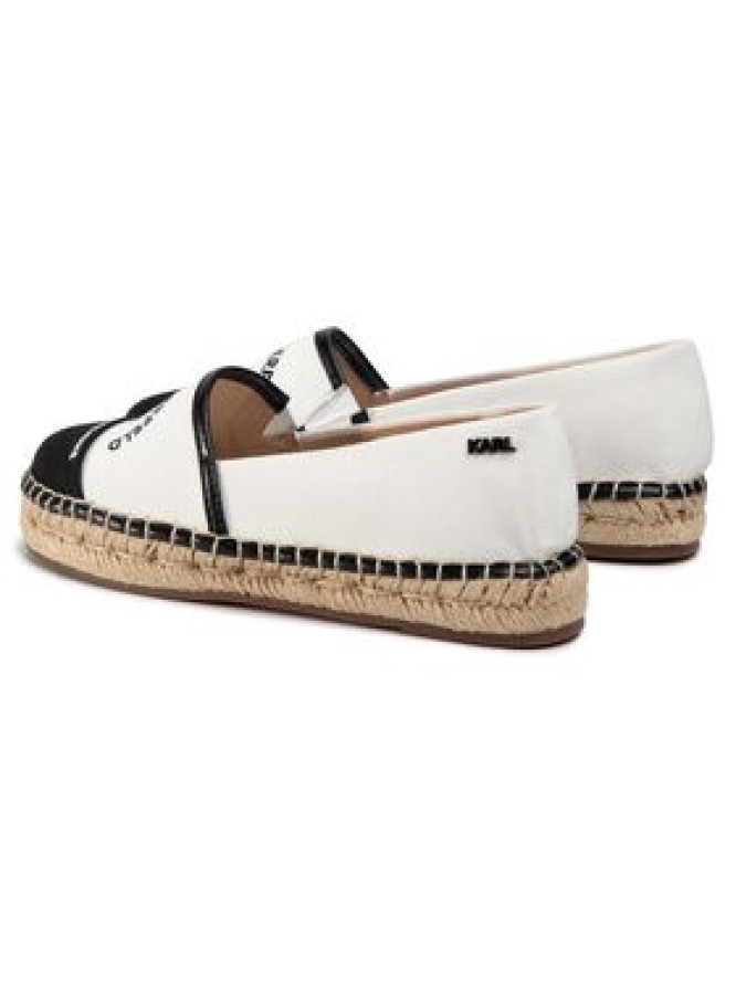 KARL LAGERFELD Espadryle KL80108 Biały