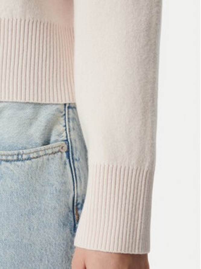Calvin Klein Jeans Sweter LV047H320G Różowy jasny Regular Fit