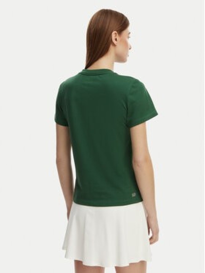 Lacoste T-Shirt TF9246 Zielony Slim Fit
