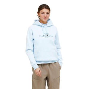 Bluza Peak Performance damska Original Hood niebieska - XS