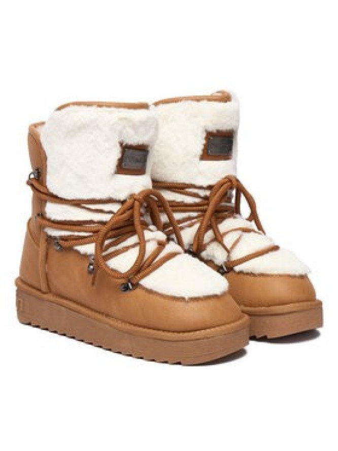 D.Franklin Śniegowce DFSH370022 Brązowy