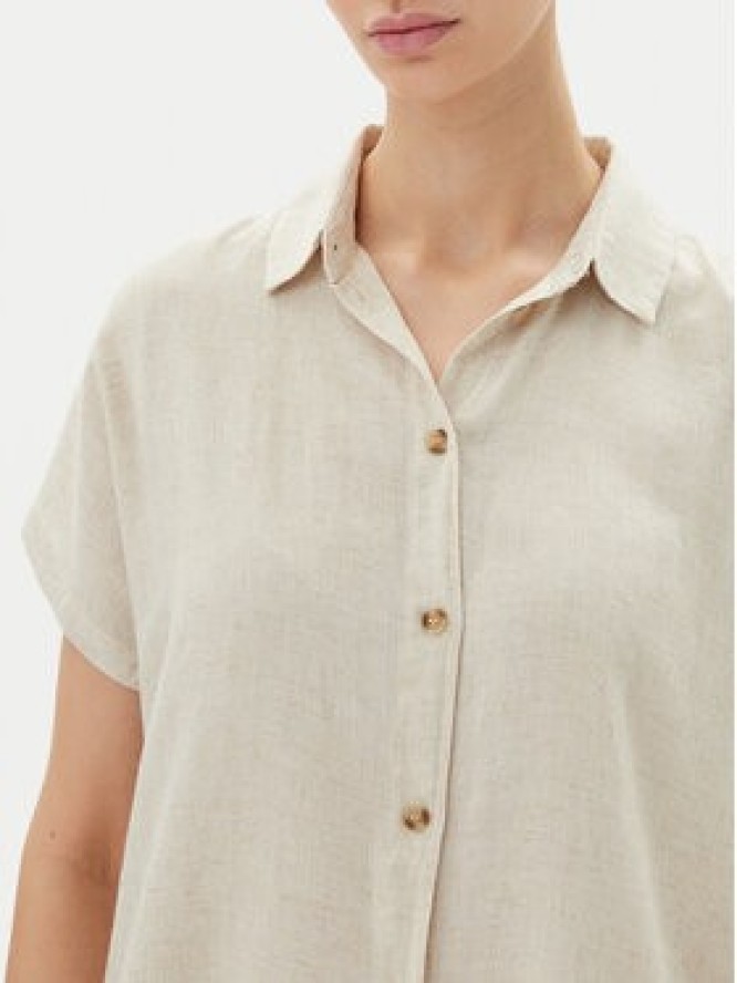 Vero Moda Koszula Thea 10333794 Beżowy Loose Fit