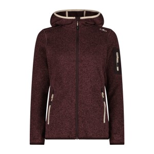 Grube Fleece z kapturem kobieta CMP Knit-Tech