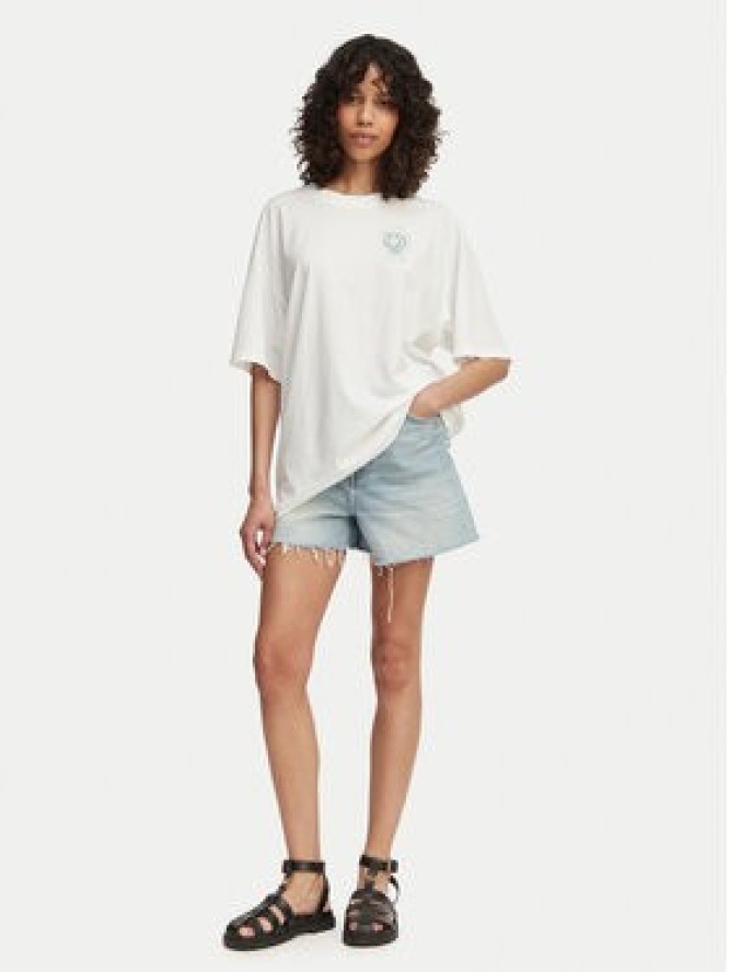 HUGO T-Shirt Tee 50560784 Biały Oversize