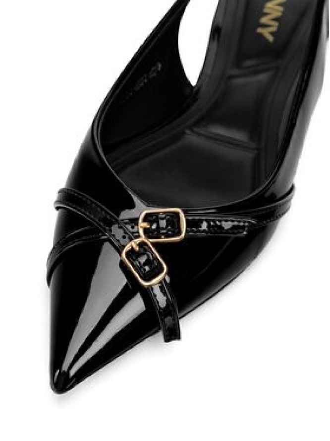 JENNY Sandały LH24032-1 Czarny