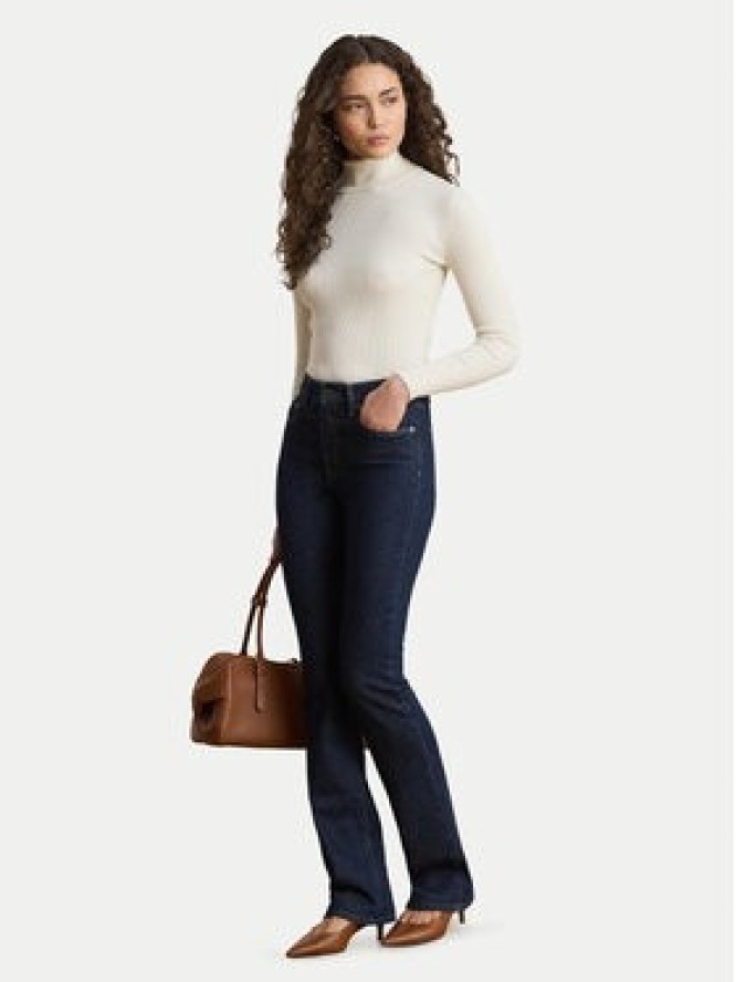 LAUREN RALPH LAUREN Golf 200B22258001 Kremowy Slim Fit