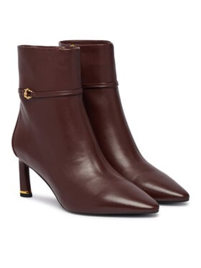 Coccinelle Botki C-Look E4 VTK 11 01 01 Bordowy