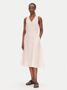 BOSS Sukienka letnia C_Dasico_1 50540512 Różowy Slim Fit