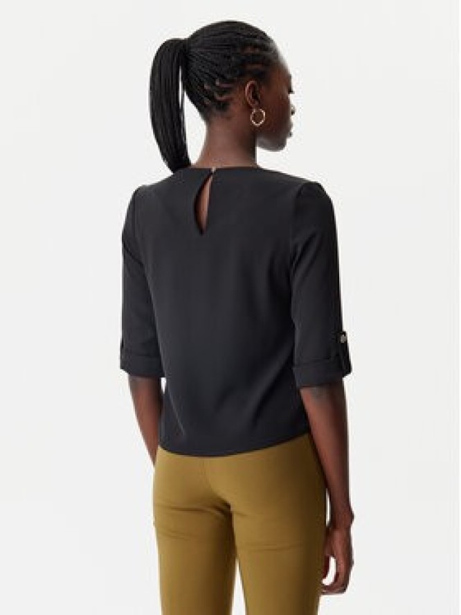 Rinascimento Bluzka CFC0122605003 Czarny Regular Fit