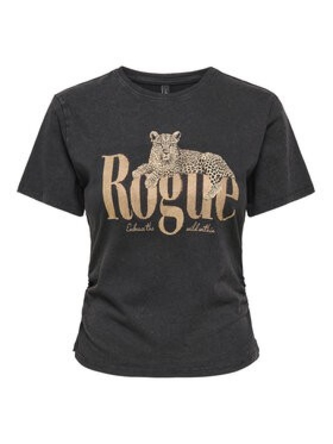 ONLY T-Shirt Lucy 15346760 Czarny Regular Fit