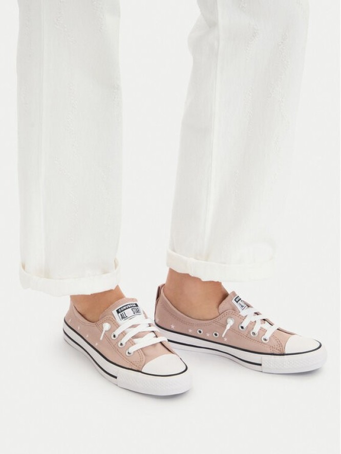 Converse Trampki Chuck Taylor All Star Shoreline Embroidered Stars A17778C Brązowy