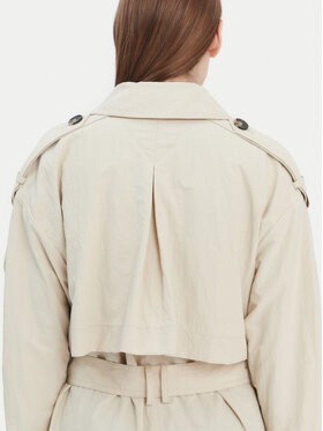 Tommy Hilfiger Trencz WW0WW45632 Beżowy Oversize