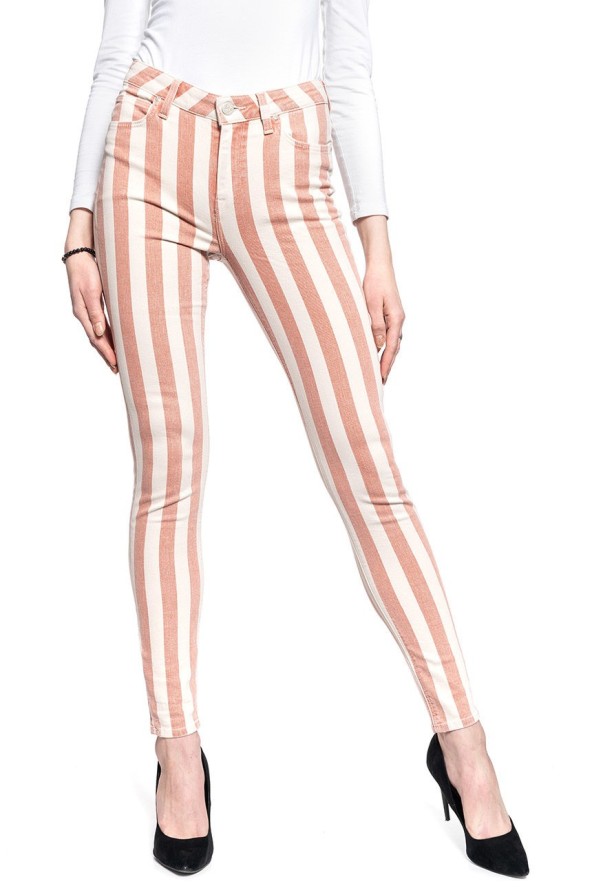 SPODNIE DAMSKIE LEE SKINNY HIGH WAIST TERACOTTA L626LIMG 112114249