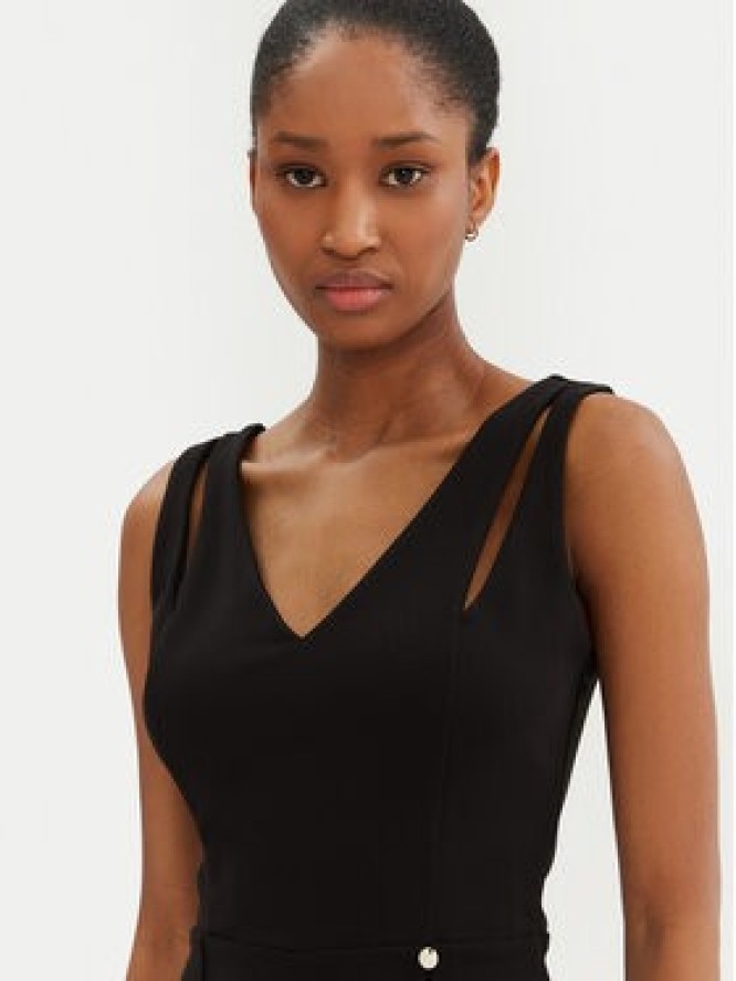 Rinascimento Kombinezon CFC0019842002 Czarny Regular Fit