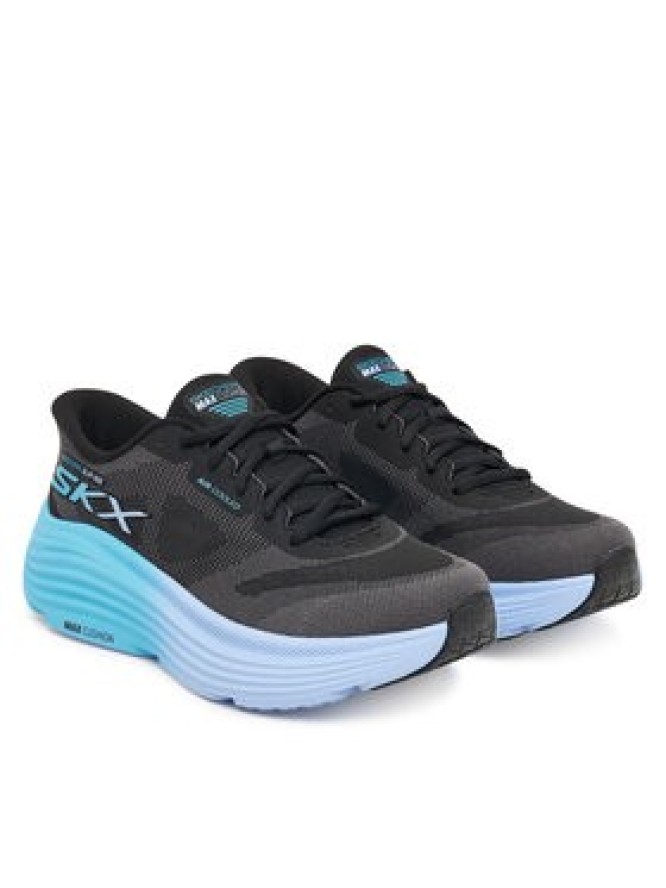 Skechers Buty do biegania Max Cushioning Endeavour 129473/BKBL Czarny