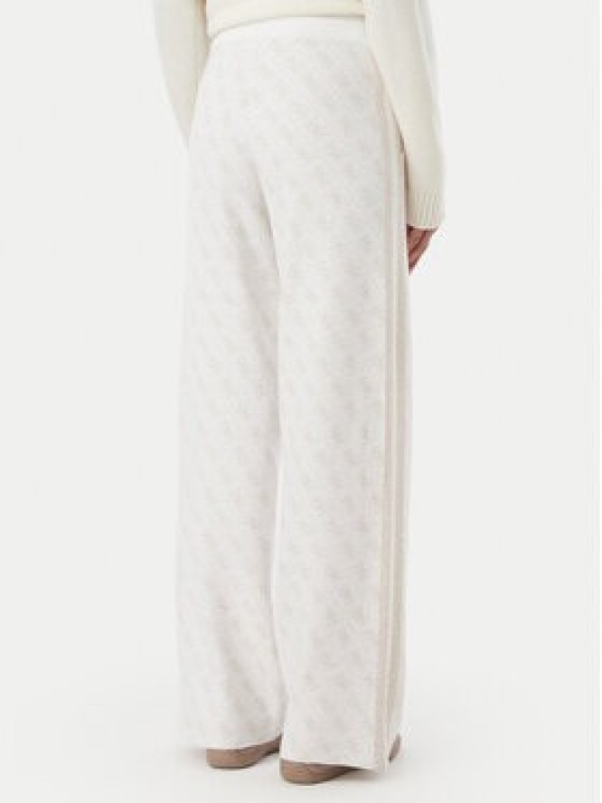 Guess Spodnie dzianinowe V6BB01 Z1483 Kremowy Regular Fit