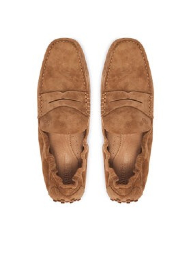 LAUREN RALPH LAUREN Mokasyny Wynnie 802P18420002 Brązowy jasny