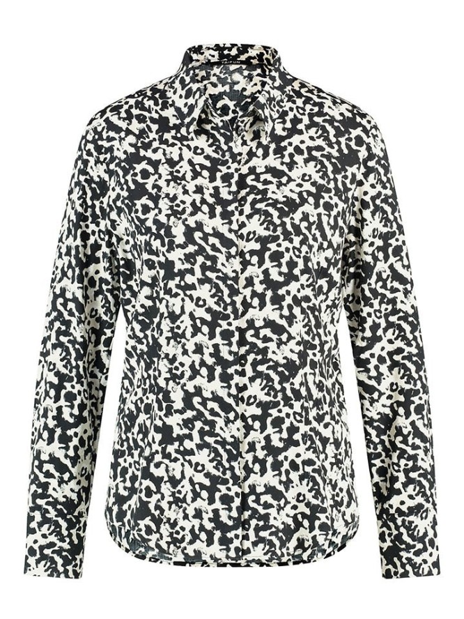 TAIFUN Koszula w kolorze czarno-białym rozmiar: 36