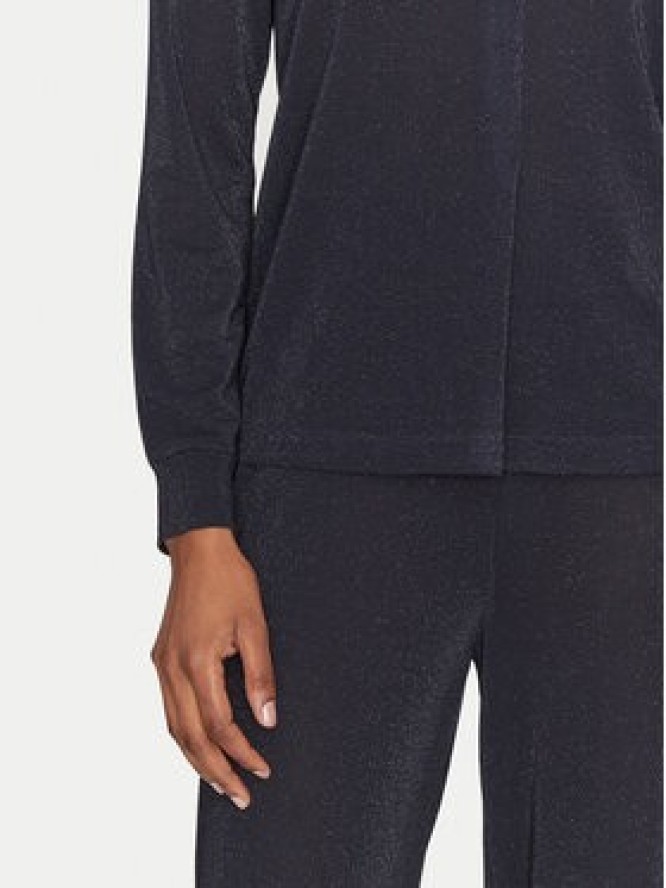 Marella Komplet bluzka i spodnie kom 2515631011 Granatowy Relaxed Fit