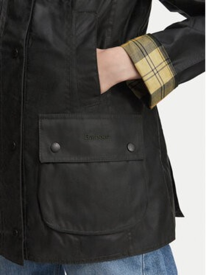 Barbour Kurtka przejściowa Beadnell LWX0667SG91 Czarny Regular Fit