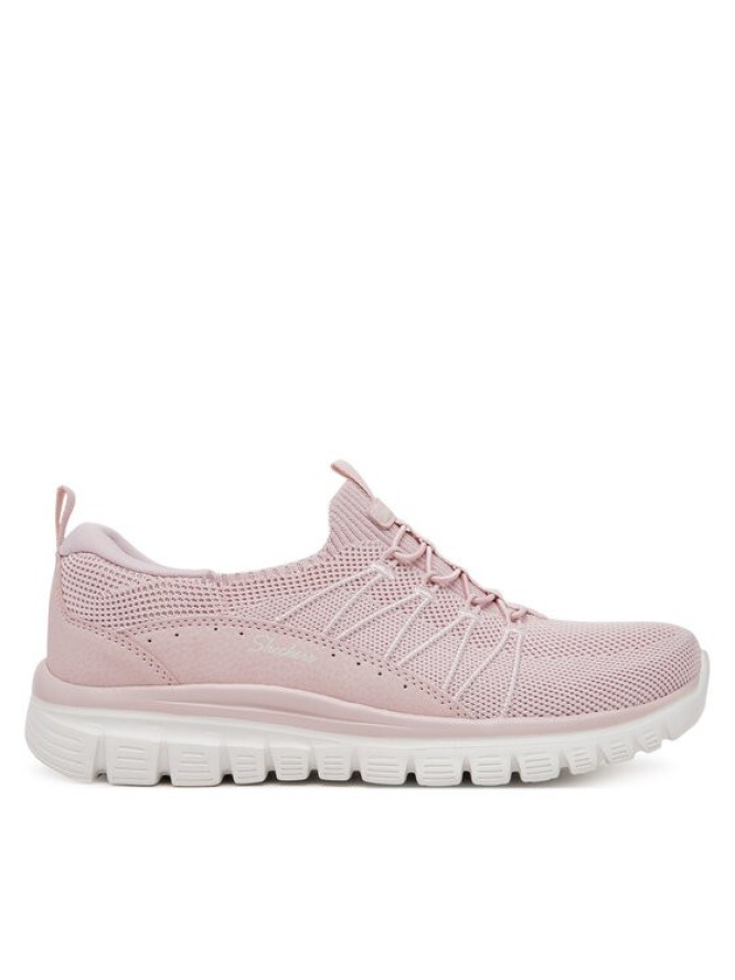 Skechers Sneakersy Graceful - Picture Perfect 100702/BLSH Różowy