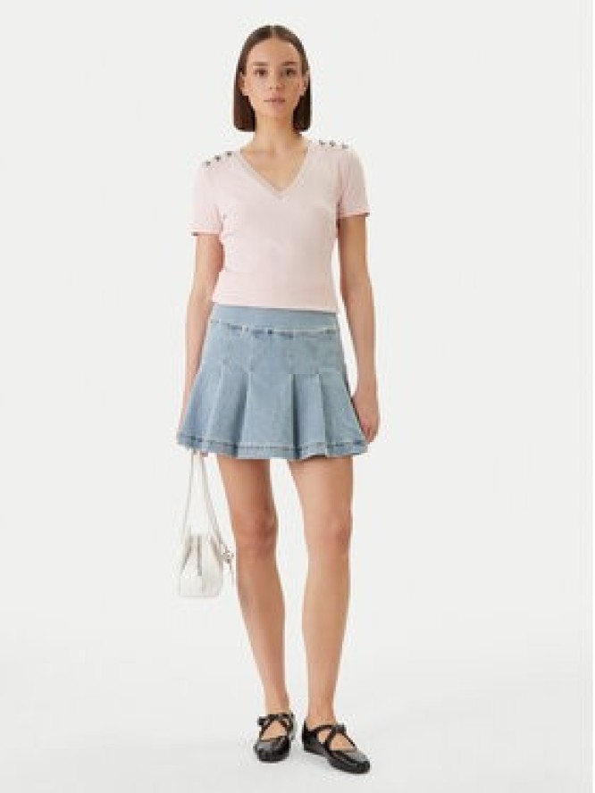 Morgan Spódnica jeansowa 261-JTALA Niebieski Regular Fit