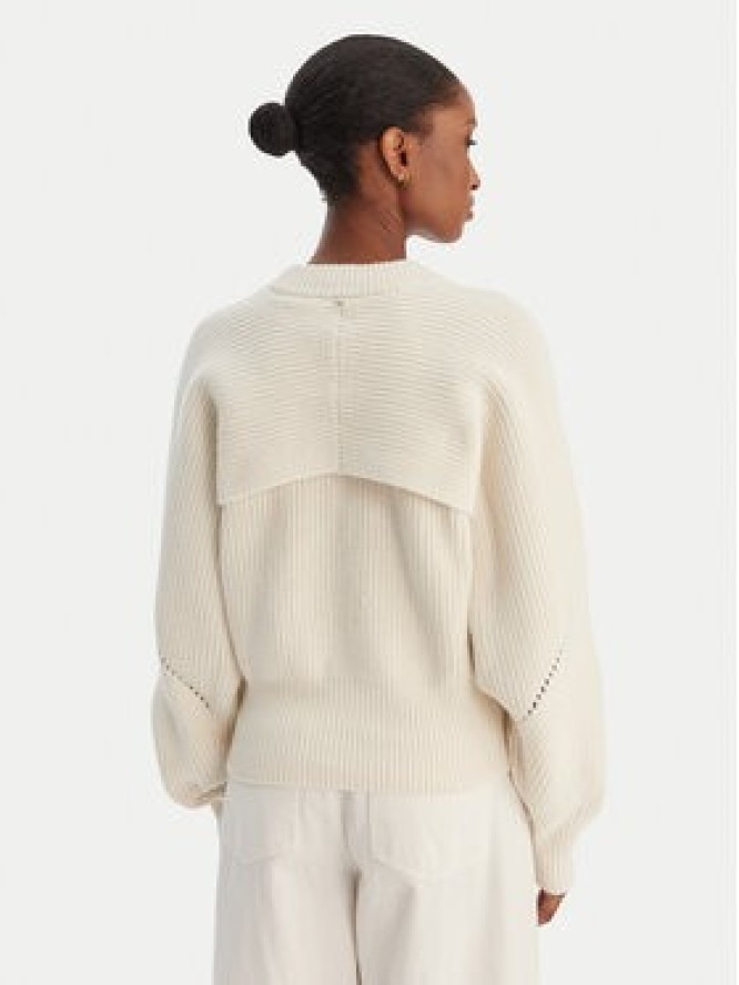 BOSS Sweter Farlant 50554767 Beżowy Relaxed Fit