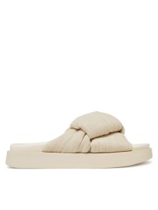 Inuikii Klapki Oversized Linken Knot-147 1028 Écru