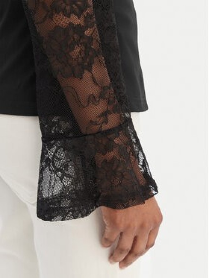 Morgan Bluzka 261-TMELO Czarny Slim Fit