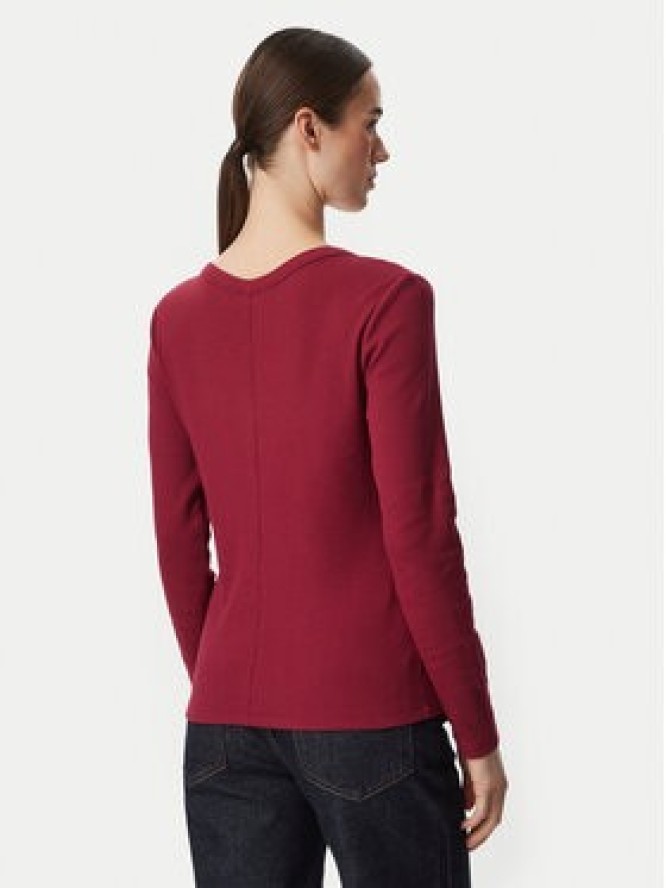 Calvin Klein Jeans Bluzka LV047G207G Bordowy Regular Fit