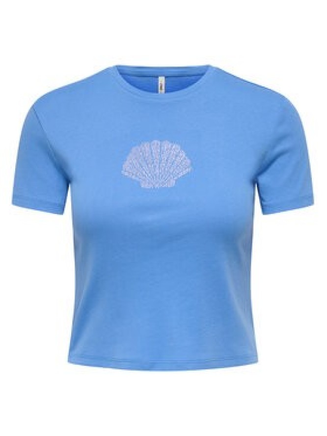 ONLY T-Shirt Kira 15346419 Niebieski Regular Fit