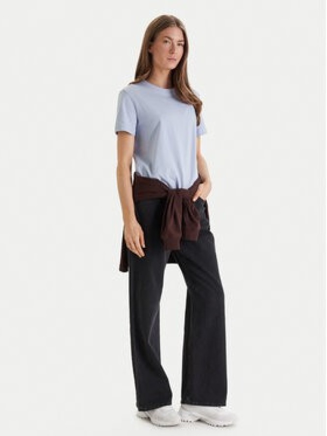 Calvin Klein T-Shirt LV044C905G Fioletowy Regular Fit