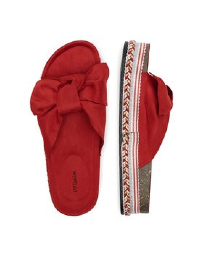 DeeZee Klapki E2050-3 Czerwony