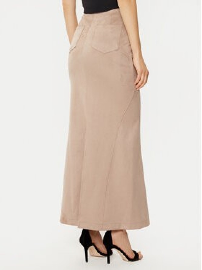 Guess Spódnica maxi W5RD51 WE0L0 Beżowy Regular Fit