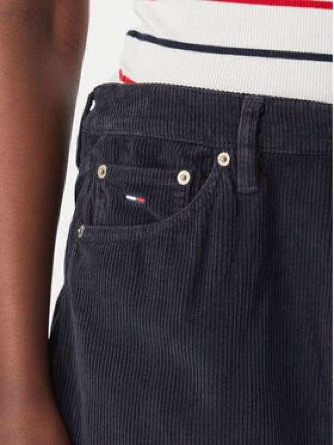 Tommy Jeans Spódnica mini DW0DW23388 Granatowy Regular Fit
