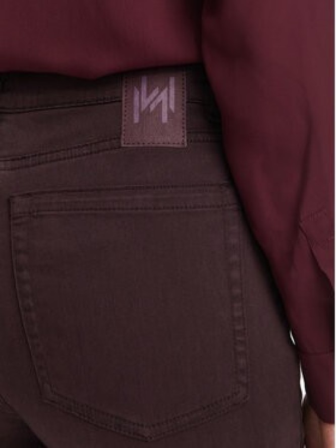 Marella Jeansy Favetta 2623136035 Bordowy Regular Fit