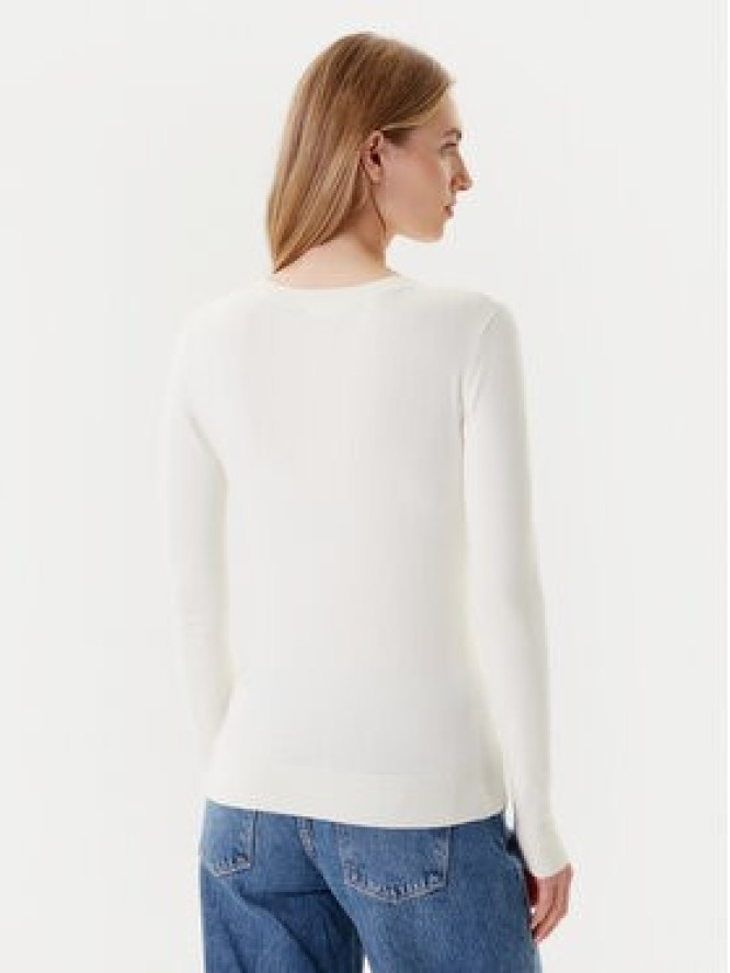 Guess Sweter W5YR23 Z2NQ2 Écru Regular Fit