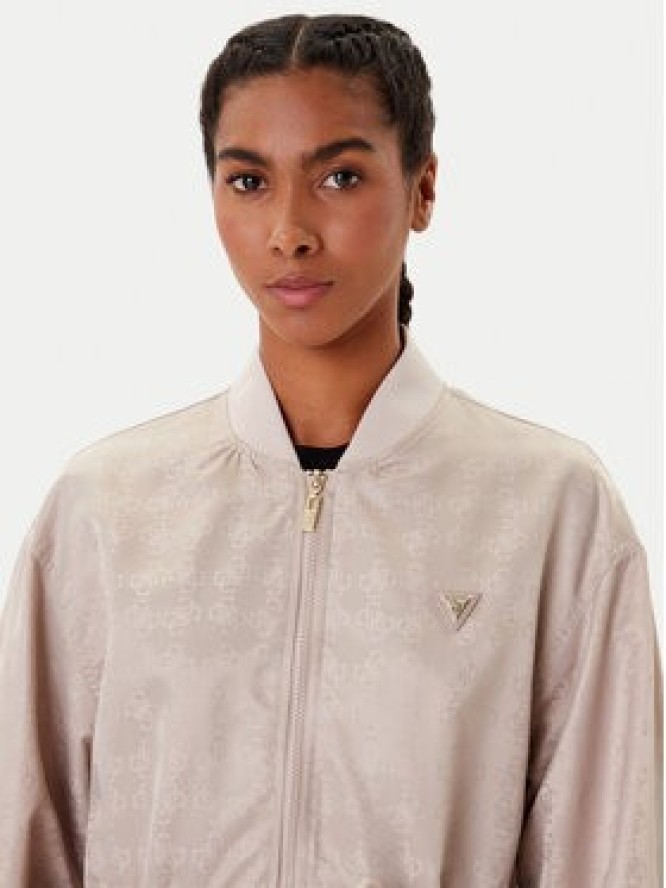 Guess Kurtka przejściowa V5YL11 WHFU0 Beżowy Regular Fit