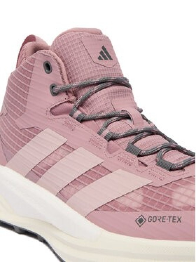 adidas Trekkingi Terrex Free Hiker 3 Mid Gore-Tex Hiking Shoes KI8272 Różowy