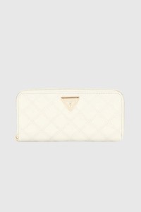 GUESS Biały duży portfel damski Giully