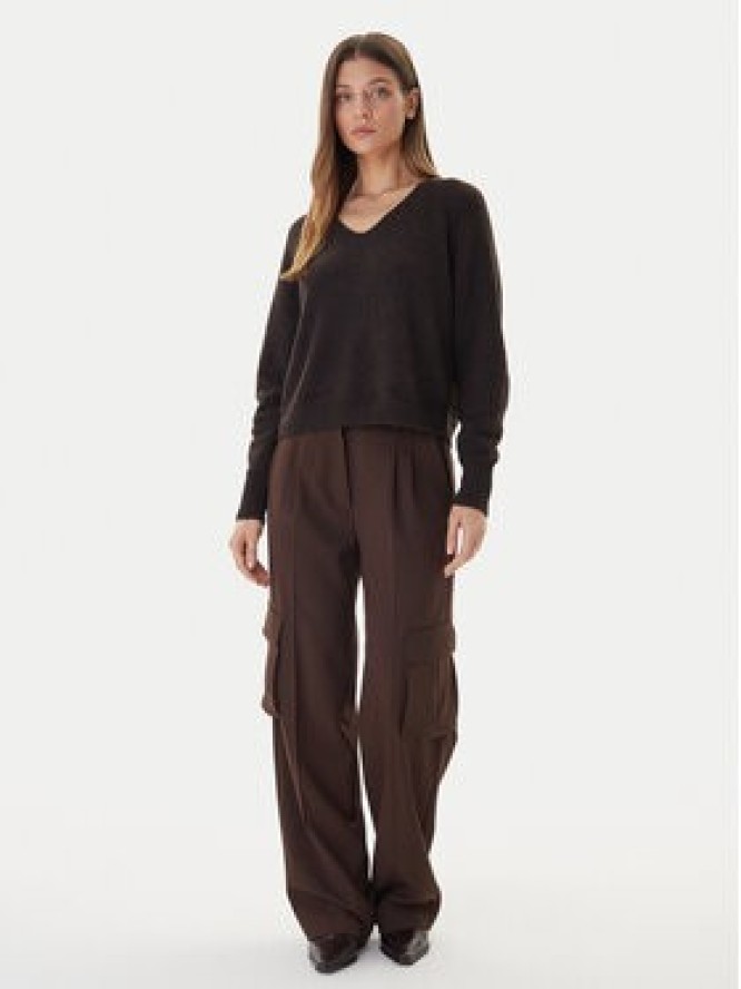 Vero Moda Sweter Aquarius 10331898 Brązowy Regular Fit