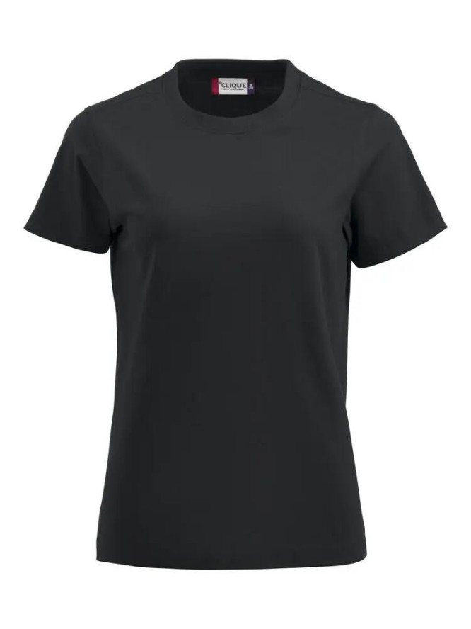 clique Premium-T Women – damski T-shirt z okrągłym dekoltem, bawełna