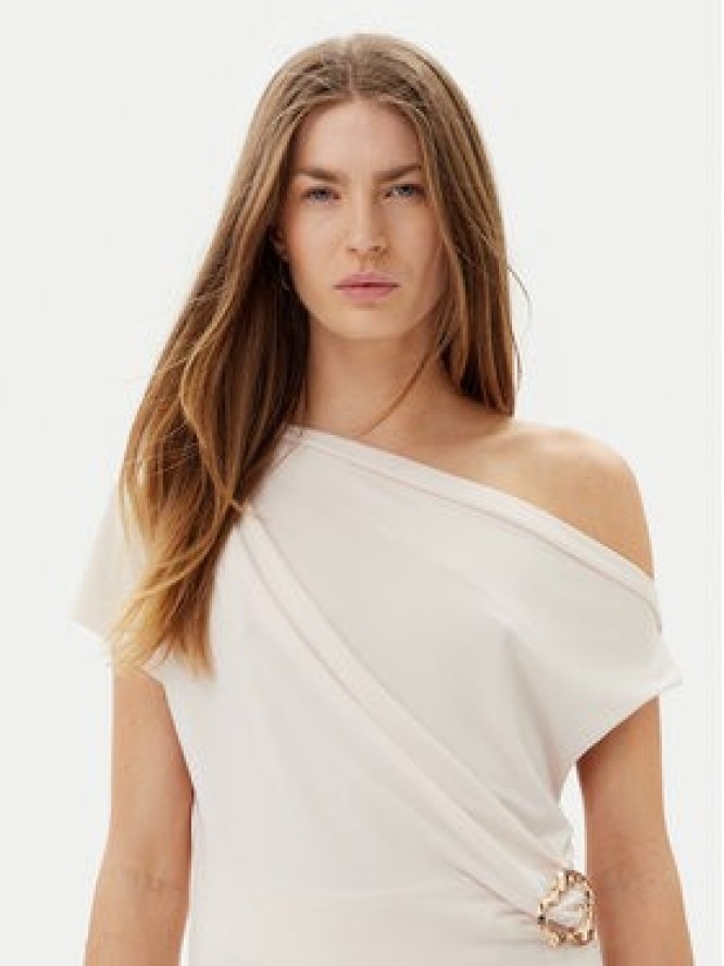 Rinascimento Bluzka CFC0123483003 Beżowy Regular Fit