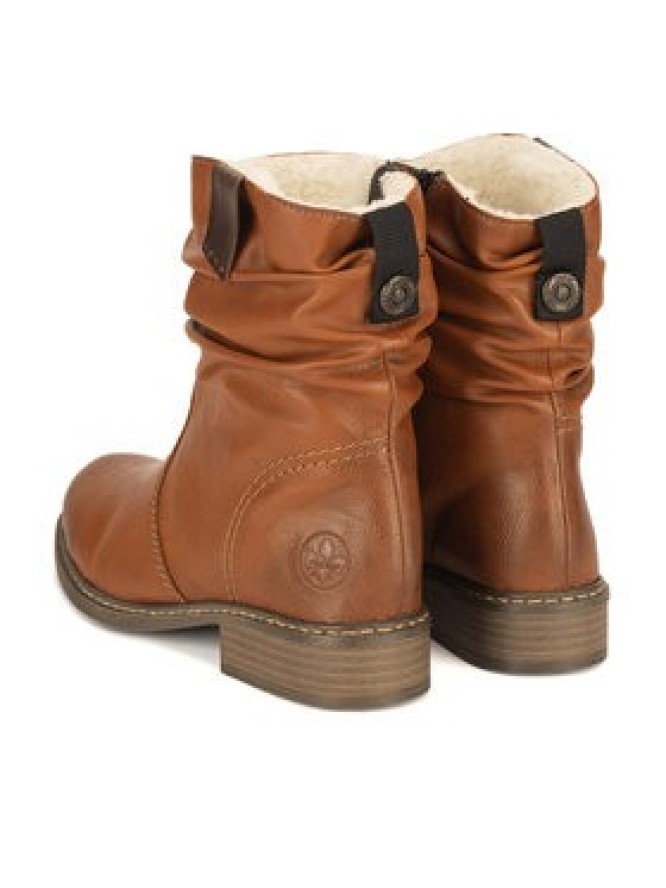 Rieker Botki Z4180-22 Brązowy